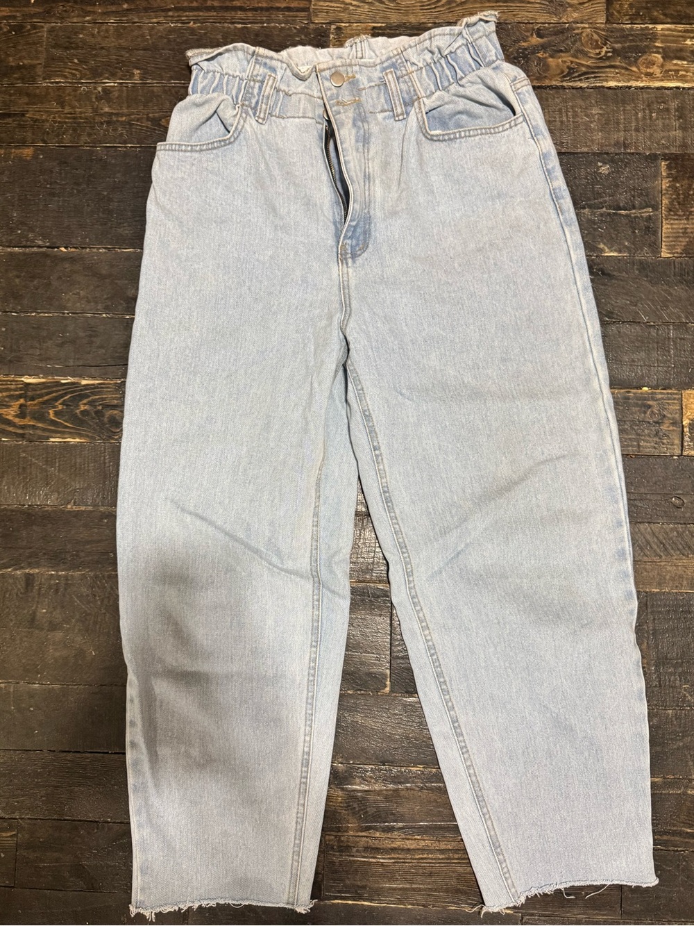 Oak + Fort Womens Jeans Size L Paper Bag Style